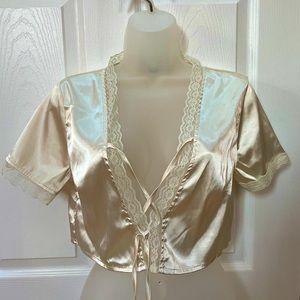 Lace and Satin Top